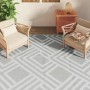 Alfombra de exterior PP gris 190x290 cm de vidaXL, Protectores para exterior - Ref: Foro24-368564, Precio: 56,34 €, Descuento: %