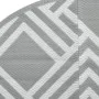 Gray PP outdoor rug Ø200 cm by vidaXL, Outdoor protectors - Ref: Foro24-368570, Price: 35,11 €, Discount: %