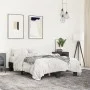 Bettgestell aus Holzwerkstoff und schwarzem Metall, 140 x 200 cm von vidaXL, Betten und Lattenroste - Ref: Foro24-845857, Pre...
