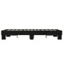 Estructura de cama madera de ingeniería y metal negro 140x200cm de vidaXL, Camas y somieres - Ref: Foro24-845857, Precio: 111...