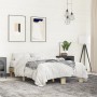 Estructura cama madera ingeniería metal roble Sonoma 120x190 cm de vidaXL, Camas y somieres - Ref: Foro24-845888, Precio: 96,...