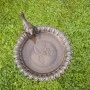 HI Brown Cast Iron Birdbath/Bath by HI, Birdbaths - Ref: Foro24-429171, Price: 28,23 €, Discount: %