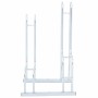 Stand for 2 bicycles independent floor galvanized steel by vidaXL, Bases and supports for storing bicycles - Ref: Foro24-4005...