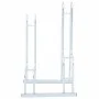 Stand for 2 bicycles independent floor galvanized steel by vidaXL, Bases and supports for storing bicycles - Ref: Foro24-4005...