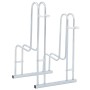 Stand for 2 bicycles independent floor galvanized steel by vidaXL, Bases and supports for storing bicycles - Ref: Foro24-4005...