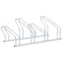 Stand for 4 bicycles independent floor galvanized steel by vidaXL, Bases and supports for storing bicycles - Ref: Foro24-4005...