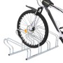 Stand for 4 bicycles independent floor galvanized steel by vidaXL, Bases and supports for storing bicycles - Ref: Foro24-4005...