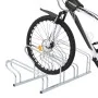 Stand for 4 bicycles independent floor galvanized steel by vidaXL, Bases and supports for storing bicycles - Ref: Foro24-4005...