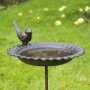 HI Brown Cast Iron Birdbath/Bath by HI, Birdbaths - Ref: Foro24-429171, Price: 28,23 €, Discount: %