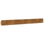 Bordes de césped acero corten flexible 10 piezas 10x103 cm de vidaXL, Recortadoras de césped - Ref: Foro24-821890, Precio: 68...