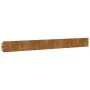 Flexible Corten steel lawn edging 10 pieces 10x103 cm by vidaXL, grass trimmers - Ref: Foro24-821890, Price: 49,84 €, Discoun...