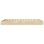 Sonoma oak engineered wood bed frame 120x200 cm by vidaXL, Beds and slatted bases - Ref: Foro24-842030, Price: 83,13 €, Disco...