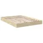 Sonoma oak engineered wood bed frame 120x200 cm by vidaXL, Beds and slatted bases - Ref: Foro24-842030, Price: 83,13 €, Disco...