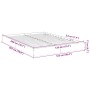 Bettgestell aus Sonoma-Eiche-Holzwerkstoff, 120 x 200 cm von vidaXL, Betten und Lattenroste - Ref: Foro24-842030, Preis: 83,9...