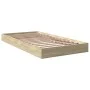 Estructura de cama madera de ingeniería roble Sonoma 100x200 cm de vidaXL, Camas y somieres - Ref: Foro24-842058, Precio: 62,...