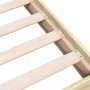 Sonoma oak engineered wood bed frame 100x200 cm by vidaXL, Beds and slatted bases - Ref: Foro24-842058, Price: 62,41 €, Disco...