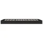 Black engineered wood bed frame 90x200 cm by vidaXL, Beds and slatted bases - Ref: Foro24-842064, Price: 68,91 €, Discount: %