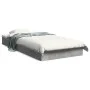 Estructura de cama madera de ingeniería gris hormigón 90x200cm de vidaXL, Camas y somieres - Ref: Foro24-842066, Precio: 65,9...