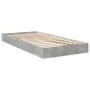 Concrete gray engineered wood bed frame 90x200cm by vidaXL, Beds and slatted bases - Ref: Foro24-842066, Price: 65,92 €, Disc...