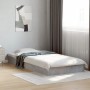 Concrete gray engineered wood bed frame 90x200cm by vidaXL, Beds and slatted bases - Ref: Foro24-842066, Price: 66,80 €, Disc...