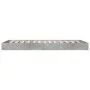 Estructura de cama madera de ingeniería gris hormigón 90x200cm de vidaXL, Camas y somieres - Ref: Foro24-842066, Precio: 65,9...