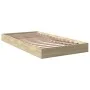 Estructura de cama madera de ingeniería roble Sonoma 90x190 cm de vidaXL, Camas y somieres - Ref: Foro24-842072, Precio: 72,0...