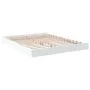 Weißer Bettrahmen aus Holzwerkstoff, 160 x 200 cm von vidaXL, Betten und Lattenroste - Ref: Foro24-842007, Preis: 106,43 €, R...