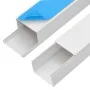 Canaletas para cables autoadhesivas PVC 60x40 mm 30 m de vidaXL, Cableado - Ref: Foro24-155965, Precio: 88,08 €, Descuento: %