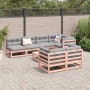 8-teilige Gartensofagarnitur mit Kissen aus Douglasienholz von vidaXL, Gartensets - Ref: Foro24-3299348, Preis: 764,72 €, Rab...