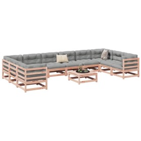 Garden sofa set 11 pieces solid Douglas fir wood by vidaXL, Garden sets - Ref: Foro24-3299646, Price: 614,55 €, Discount: %