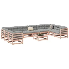 Gartensofa-Set 11-teilig aus massivem Douglasienholz von vidaXL, Gartensets - Ref: Foro24-3299646, Preis: 606,36 €, Rabatt: %