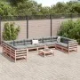 Gartensofa-Set 11-teilig aus massivem Douglasienholz von vidaXL, Gartensets - Ref: Foro24-3299646, Preis: 606,67 €, Rabatt: %