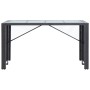 Garden table and high stools 9 pieces black synthetic rattan by vidaXL, Garden sets - Ref: Foro24-49569, Price: 547,91 €, Dis...
