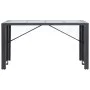 Garden table and high stools 9 pieces black synthetic rattan by vidaXL, Garden sets - Ref: Foro24-49569, Price: 541,35 €, Dis...
