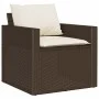 4-piece garden sofa set and brown synthetic rattan cushions by vidaXL, Garden sets - Ref: Foro24-366360, Price: 252,25 €, Dis...