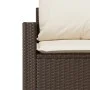 4-piece garden sofa set and brown synthetic rattan cushions by vidaXL, Garden sets - Ref: Foro24-366360, Price: 252,25 €, Dis...