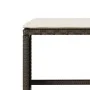 4-teilige Gartensofagarnitur und braune synthetische Rattankissen von vidaXL, Gartensets - Ref: Foro24-366360, Preis: 252,22 ...