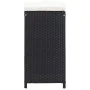 Gartentisch und Hochhocker 9-teilig aus schwarzem synthetischem Rattan von vidaXL, Gartensets - Ref: Foro24-49569, Preis: 541...