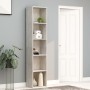 Betongraues Sperrholzregal 40x30x189 cm von vidaXL, Bücherregale und Regale - Ref: Foro24-800958, Preis: 57,81 €, Rabatt: %