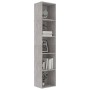 Betongraues Sperrholzregal 40x30x189 cm von vidaXL, Bücherregale und Regale - Ref: Foro24-800958, Preis: 57,81 €, Rabatt: %