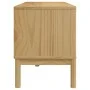 FLORO TV-Schrank aus massivem, wachsbraunem Kiefernholz, 114 x 43 x 55 cm von vidaXL, TV-Möbel - Ref: Foro24-374014, Preis: 1...