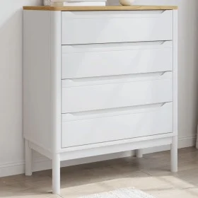 FLORO chest of drawers solid white pine wood by vidaXL, Drawers - Ref: Foro24-374009, Price: 160,00 €, Discount: %