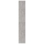 Betongraues Sperrholzregal 40x30x189 cm von vidaXL, Bücherregale und Regale - Ref: Foro24-800958, Preis: 57,81 €, Rabatt: %