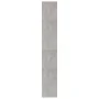 Estantería madera contrachapada gris hormigón 40x30x189 cm de vidaXL, Librerías y estanterías - Ref: Foro24-800958, Precio: 5...