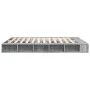 Estructura de cama madera de ingeniería gris Sonoma 200x200 cm de vidaXL, Camas y somieres - Ref: Foro24-3280452, Precio: 162...