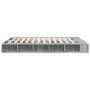 Sonoma-grauer Holzwerkstoff-Bettrahmen 200 x 200 cm von vidaXL, Betten und Lattenroste - Ref: Foro24-3280452, Preis: 164,37 €...