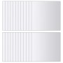 Mirror tiles 48 units square glass by vidaXL, Mirrors - Ref: Foro24-3051490, Price: 85,97 €, Discount: %