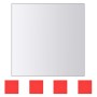 Mirror tiles 48 units square glass by vidaXL, Mirrors - Ref: Foro24-3051490, Price: 85,97 €, Discount: %