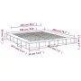 Sonoma gray engineered wood bed frame 180x200 cm by vidaXL, Beds and slatted bases - Ref: Foro24-3280459, Price: 159,38 €, Di...