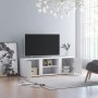 Sperrholz TV-Möbel weiß 120x34x37 cm von vidaXL, TV-Möbel - Ref: Foro24-801161, Preis: 64,44 €, Rabatt: %